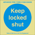 Keep Locked Shut © AFS